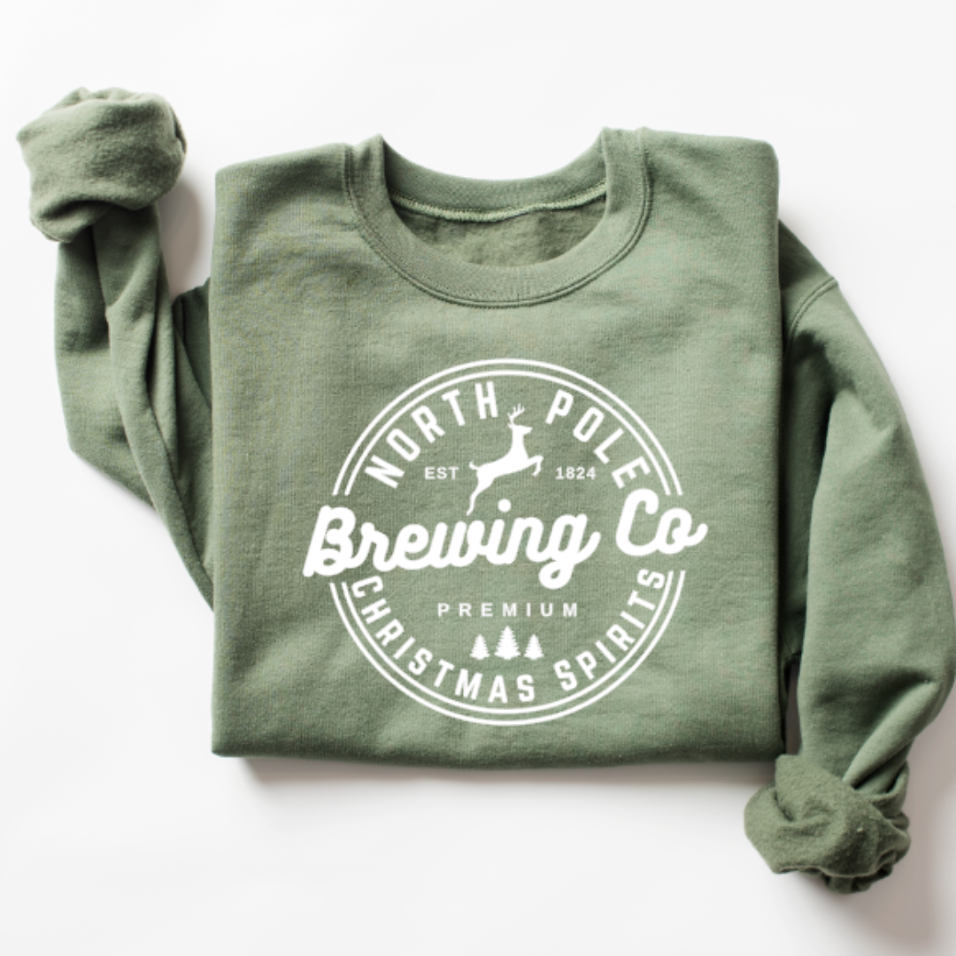 North Pole Brewing • Crewneck • Green