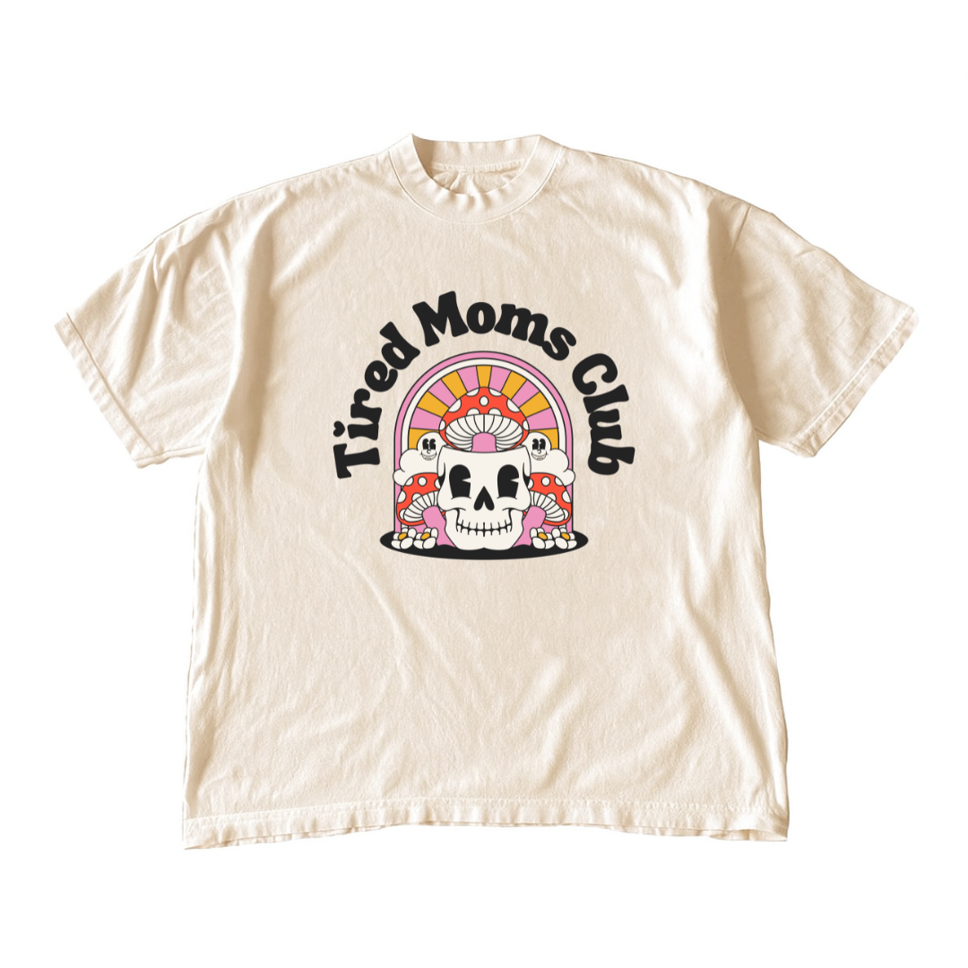 Tired Moms Club Mushroom • Cream