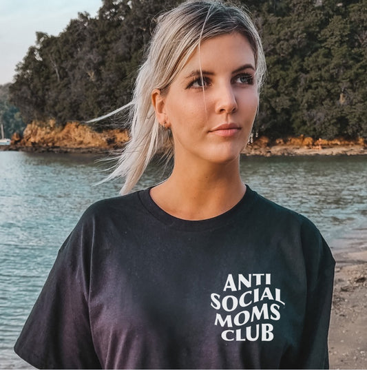 Anti Social Moms Club • Black