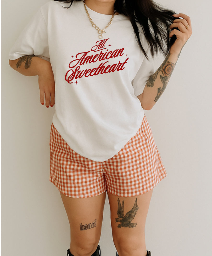 American Sweet Heart • White
