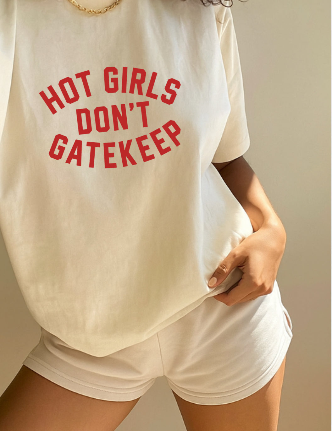 Hot Girls Don’t Gatekeep • Cream