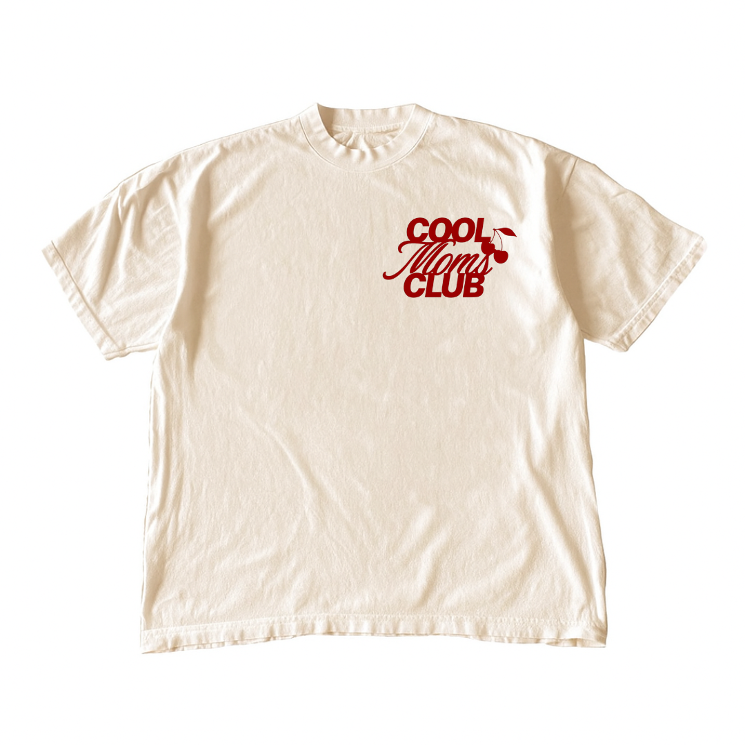 Cool Moms Club Cherry • Cream
