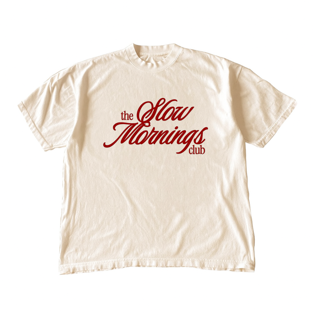 Slow Morning Crew • Cream