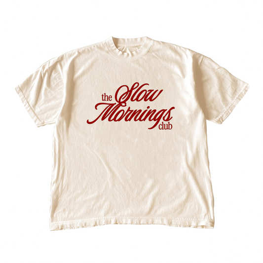 Slow Morning Crew • Cream