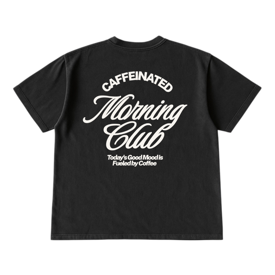 Caffeinated Morning Club • Black