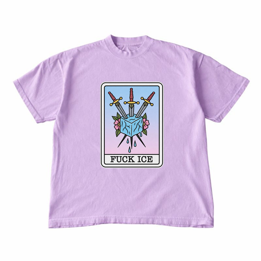 F Ice Card • Lilac