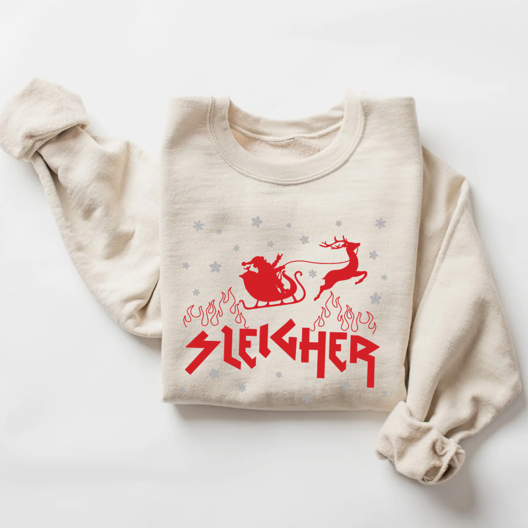 Sleigher • Crewneck • Sand