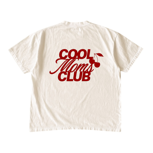 Cool Moms Club Cherry • Cream