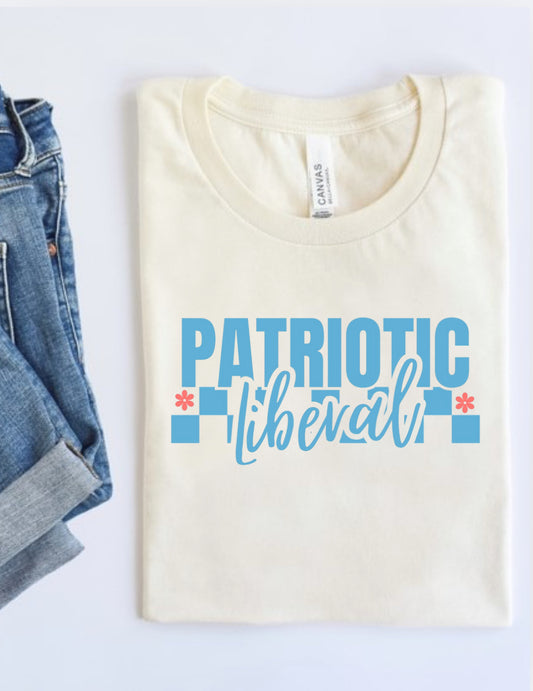Patriotic Liberal (Front Design Only) • Cream