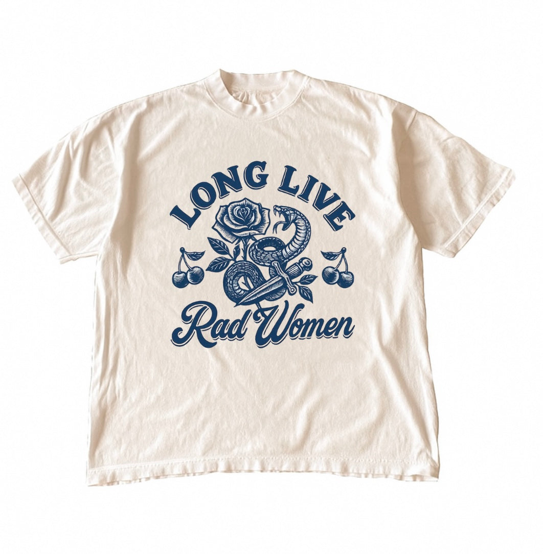 Long Live Rad Women • White