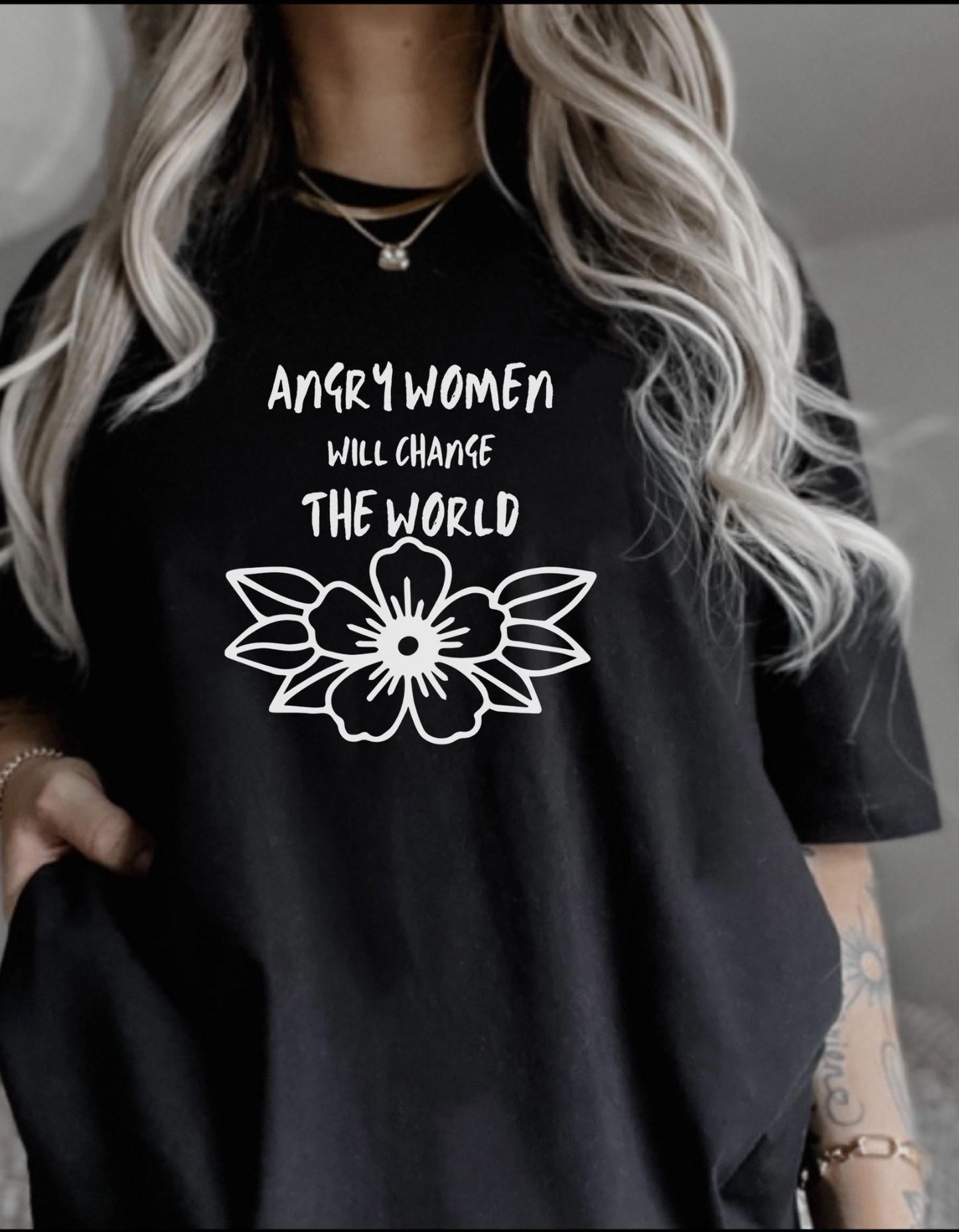 Angry Women Will Change The World • Black