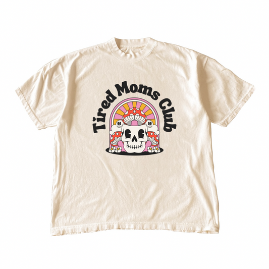 Tired Moms Club Mushroom • Cream