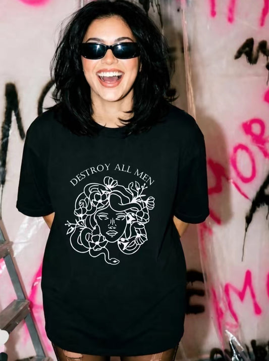 Medusa Destroy Men • Black