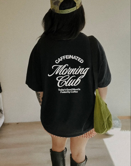 Caffeinated Morning Club • Black
